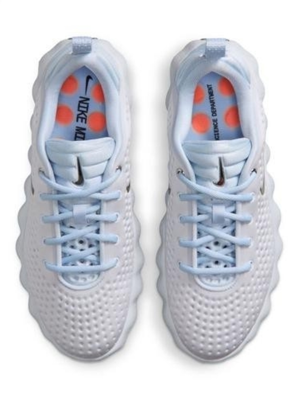 Nike Kids Pale Blue Bubble-Textured Sneakers